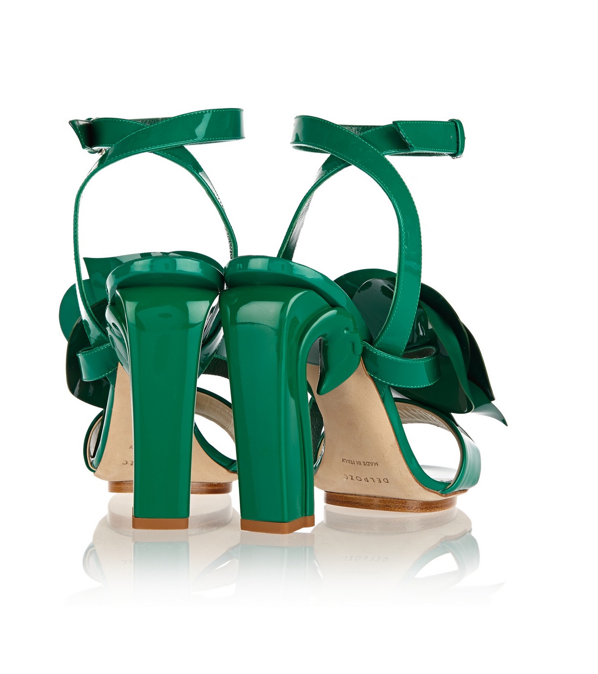 Life's a shoe: Del Pozo Green Heels